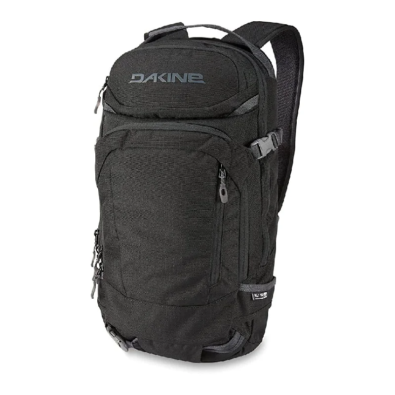 Camping hiking trail gap-Dakine Men's 20L Heli Pro One Size Backpack, Black - 10003262-BLACK