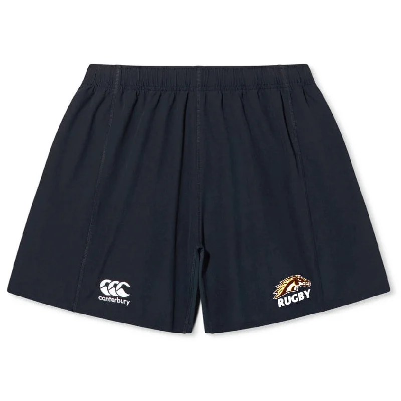 Camping hiking trail place-Western Michigan University Men's Rugby Yokohama Short by Canterbury