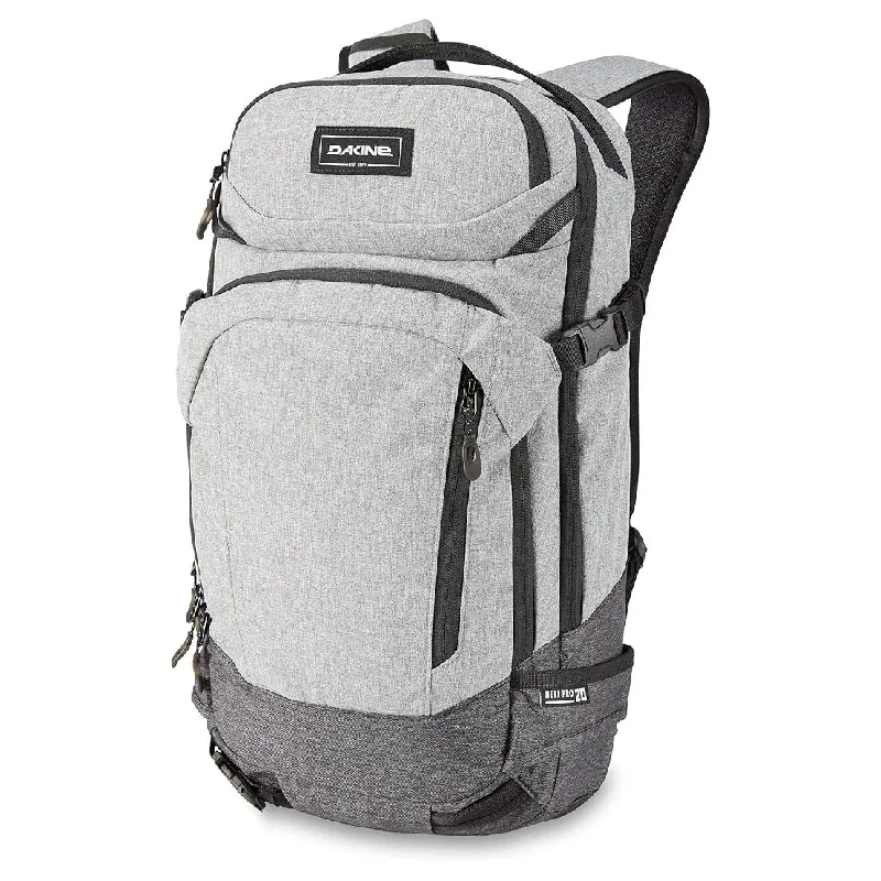 Camping hiking trail vast-Dakine Unisex Greyscale 20L One Size Heli Pro Backpack - 10003262-GREYSCALE