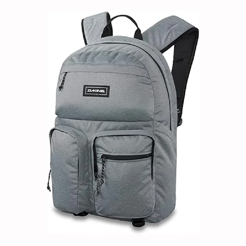 Camping hiking trail vibe-Dakine Unisex Geyser Grey 28L One Size Dlx Method Backpack - 10004004-GEYSERGREY