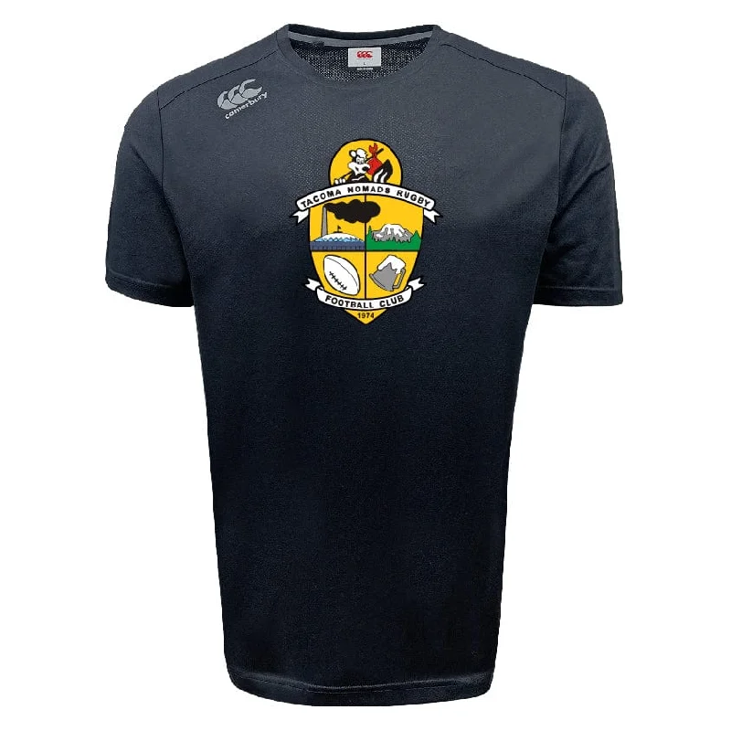 Camping hiking nature pulse-Tacoma Rugby Tempo Vapodri T-Shirt by Canterbury