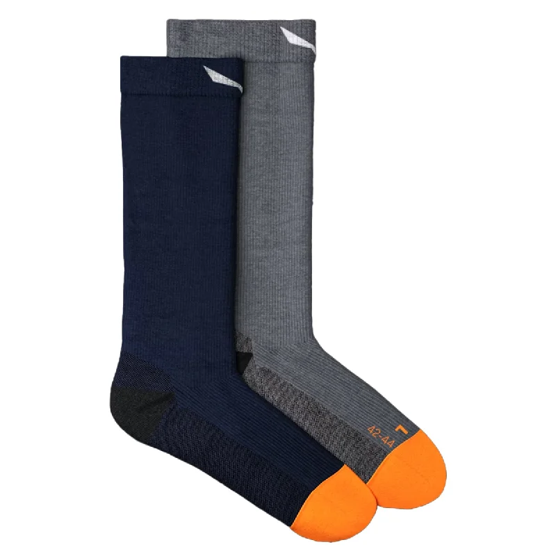 Camping hiking trail heights-Salewa Mountain Trainer Merino Men's Crew Socks