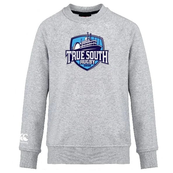 Camping hiking nature rush-True South Rugby Union Club Crew Sweatshirt by Canterbury