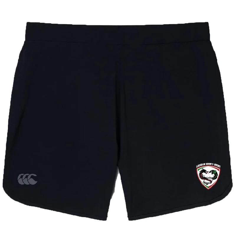 Camping hiking trail perks-Loudoun Elite Woven Short by Canterbury