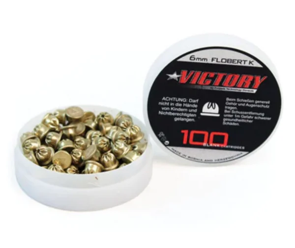 Camping hiking trail cut-Victory .22 Short Blanks - Single Tub of 100 Blanks For Starting Pistol