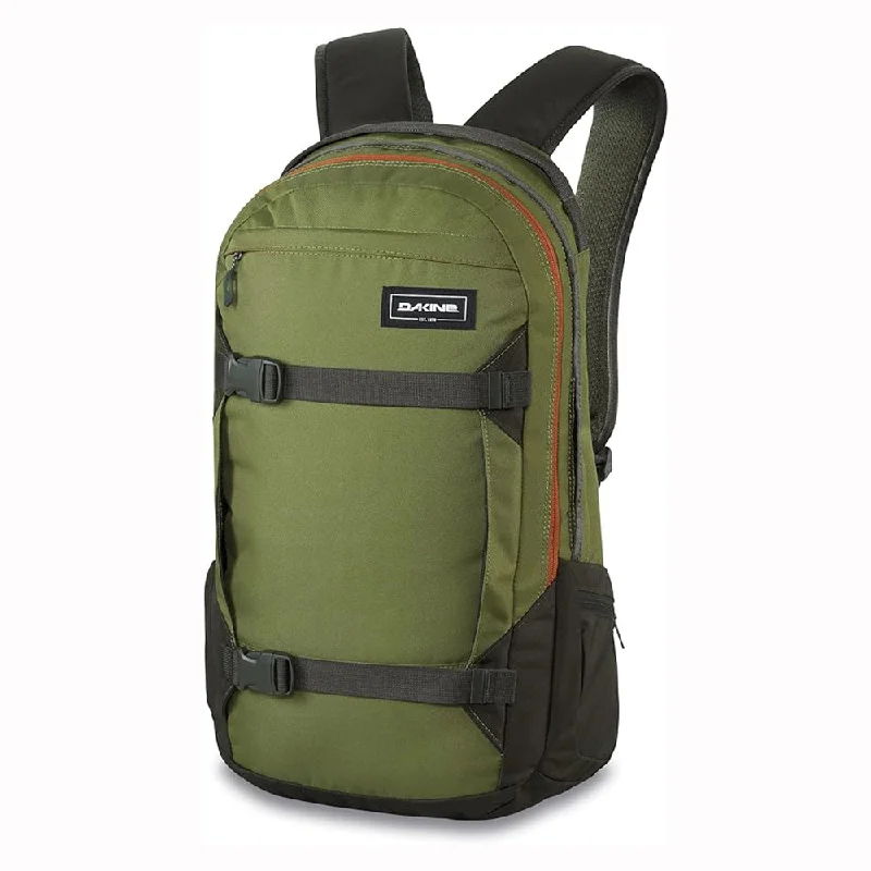 Camping hiking trail grand-Dakine Unisex Utility Green 25L One Size Mission Backpack - 10002637-UTILITYGREEN