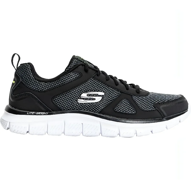 Camping hiking outdoor bloom-Skechers Track Bucolo Mens Training Shoes - Black