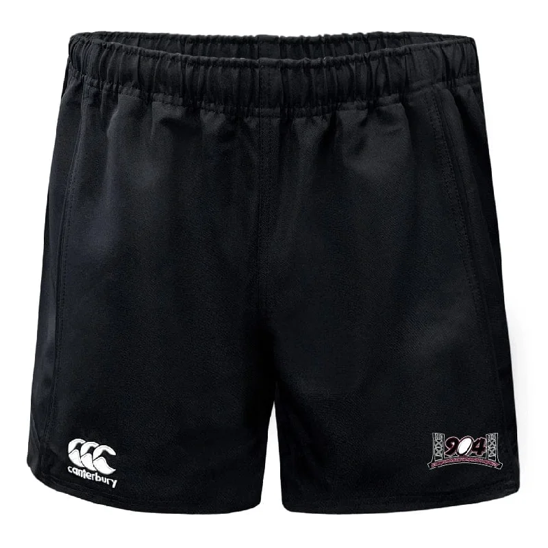 Camping hiking trail heart-Jacksonville Women's Rugby Advantage Rugby Shorts by Canterbury