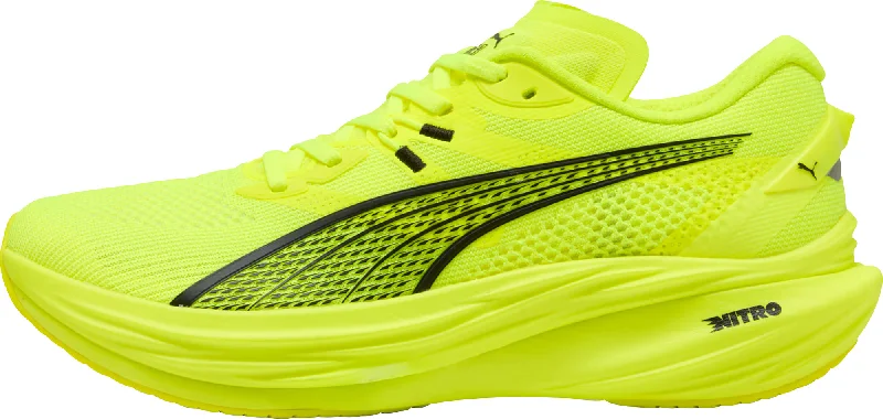 Camping hiking outdoor buzz-Puma Deviate Nitro 3 Mens Running Shoes - Yellow