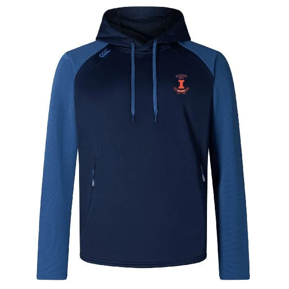 Camping hiking trail area-Illinois RFC Elite Training Hoody by Canterbury