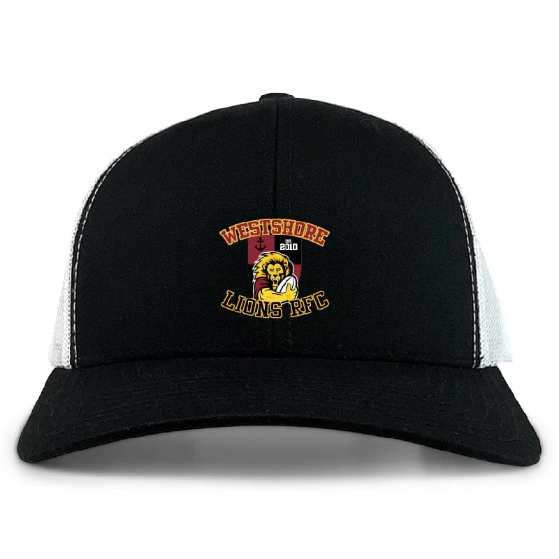 Camping hiking gear trends-Westshore Lions Retro Trucker Cap