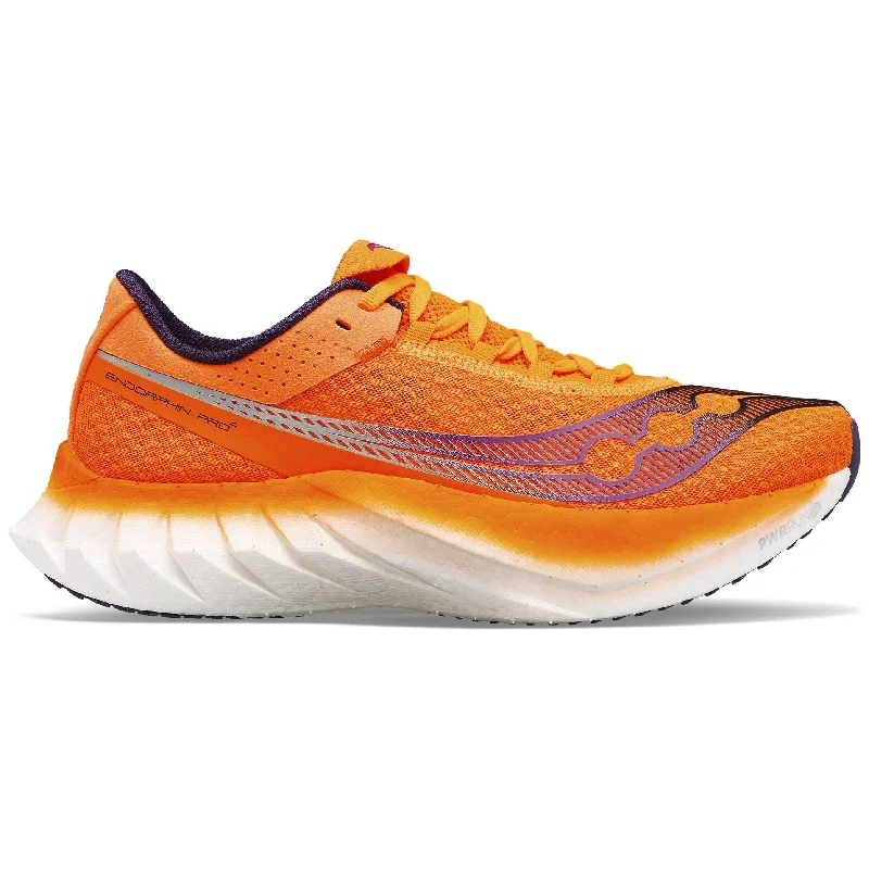 Camping hiking nature poise-Saucony Endorphin Pro 4 Mens Running Shoes - Orange