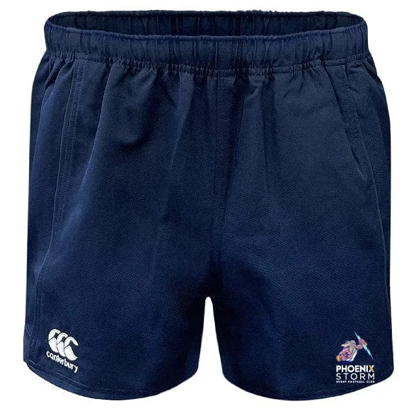 Camping hiking trail grace-Phoenix Storm RFC Advantage Rugby Shorts by Canterbury