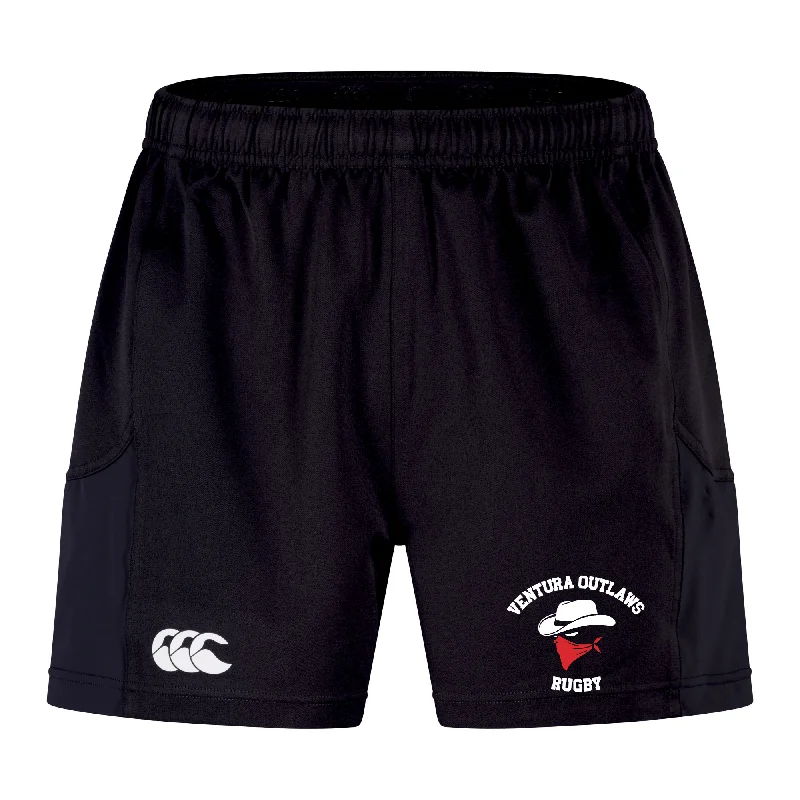 Camping hiking trail high-Ventura Outlaws Rugby Advantage Short 2.0 by Canterbury