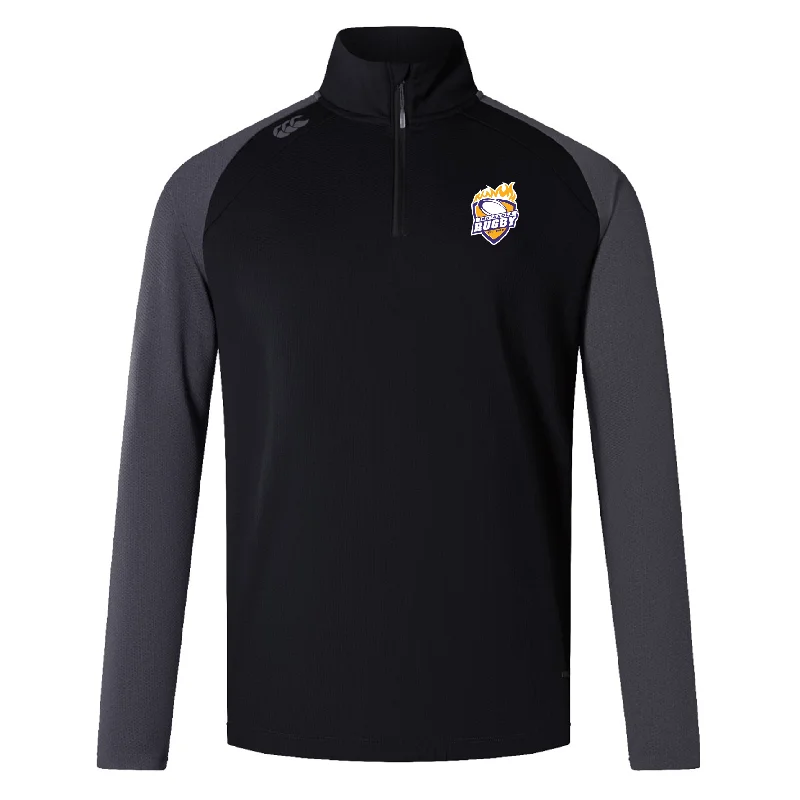 Camping hiking nature shine-Indianola Rugby Elite 1/4 Zip Top by Canterbury