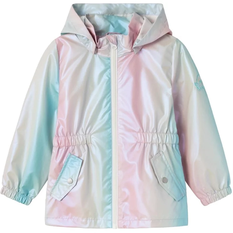 Camping hiking trail valley-Name it Orchid Bloom Mainbow Jacket