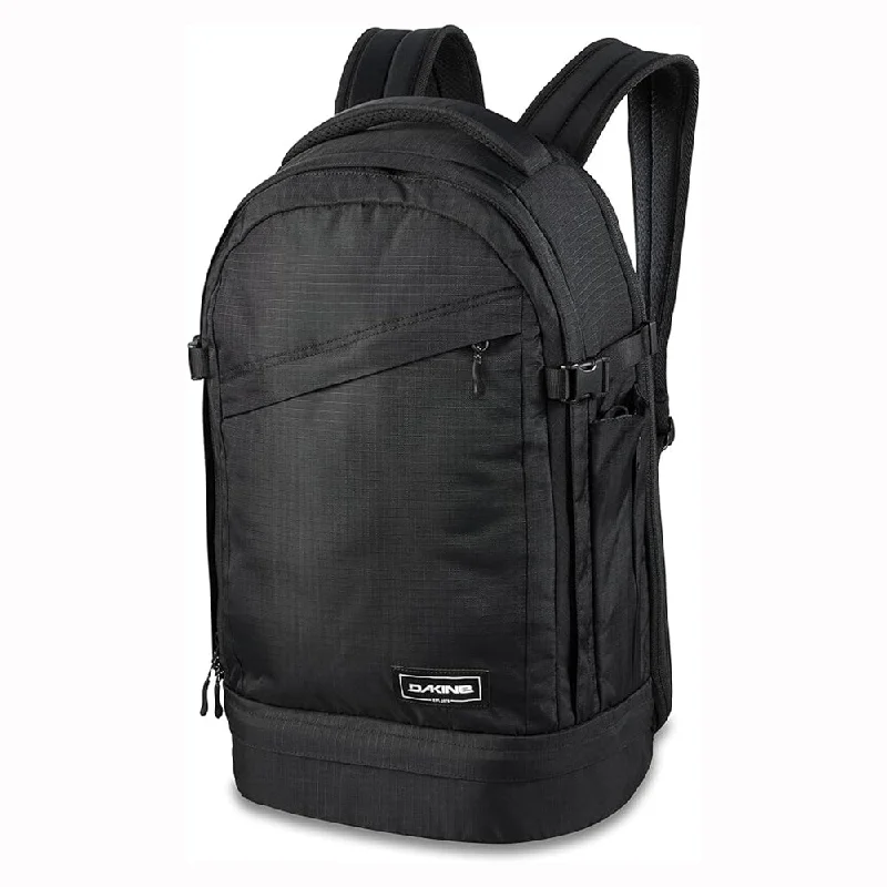 Camping hiking trail peak-Dakine Unisex Black Ripstop 25L One Size Verge Backpack - 10003744-BLACKRIPSTOP