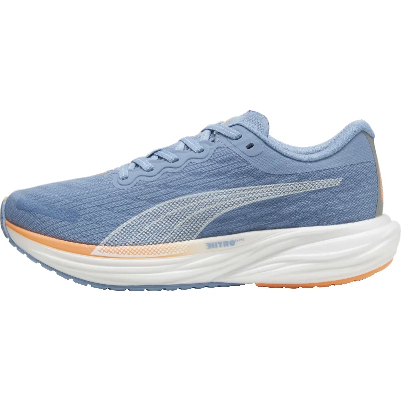 Camping hiking trail breeze-Puma Deviate Nitro 2 Mens Running Shoes - Blue