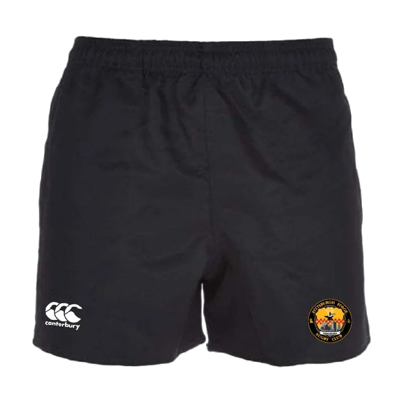 Camping hiking gear vibe-Pittsburgh Forge Professional Polyester Rugby Short by Canterbury