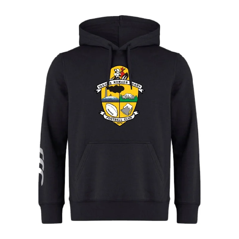 Camping hiking trail wanderers-Tacoma Rugby Club Hoodie by Canterbury