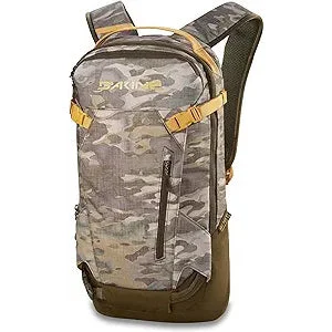 Camping hiking wilderness tricks-Dakine Unisex Vintage Camo 12L One Size Heli Backpackack - 10003261-VINTAGECAMO