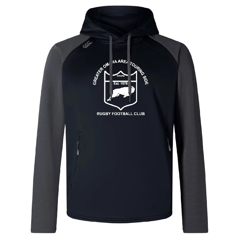 Camping hiking trail float-Omaha GOATS Rugby Elite Training Hoody by Canterbury