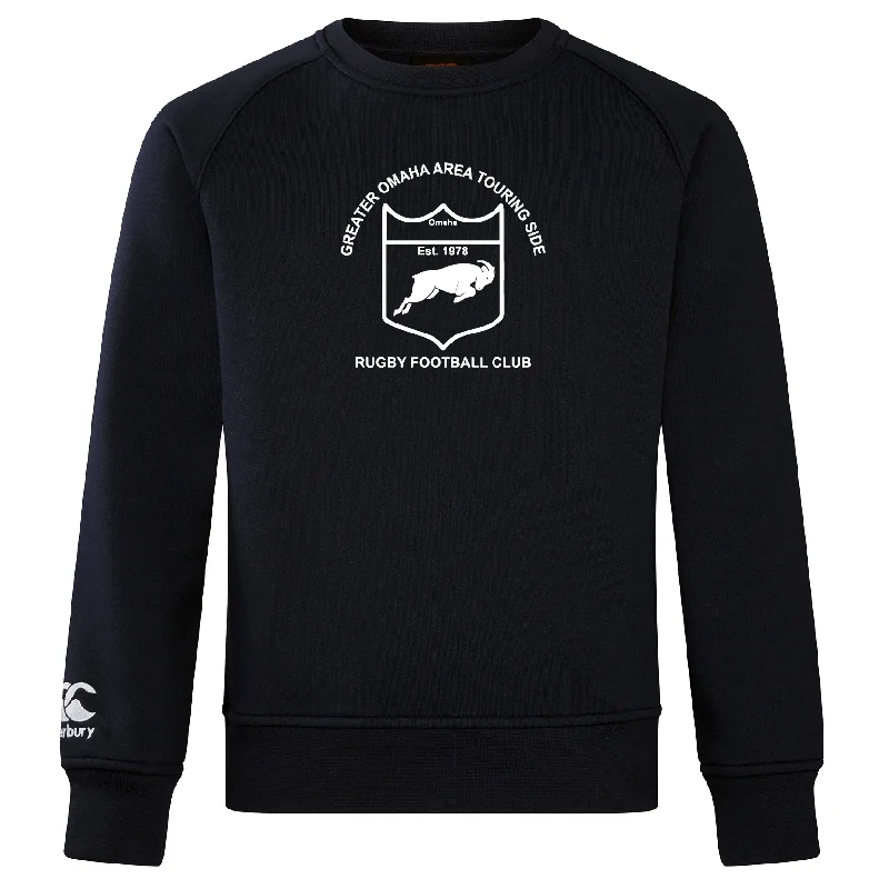 Camping hiking gear shine-Omaha GOATS Rugby Club Crew Sweatshirt by Canterbury