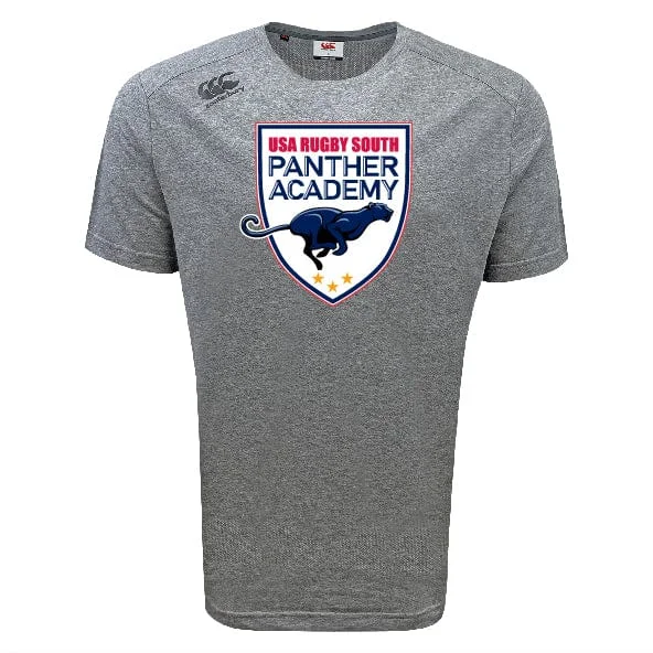 Camping hiking trail clean-Panther Rugby Academy Tempo Vapodri T-Shirt by Canterbury