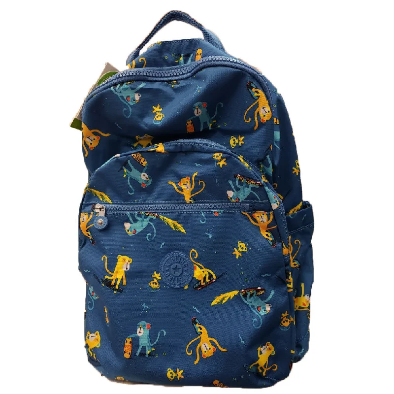 Camping hiking trail bond-Kipling Seoul Extra Large  Printed 17" Laptop Backpack