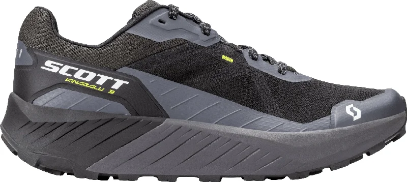 Camping hiking nature pulse-Scott Kinabalu 3 Mens Trail Running Shoes - Black