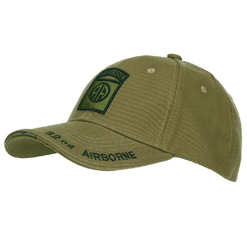 Camping hiking gear ruggedness-Garments Baseball Cap 82nd Airborne