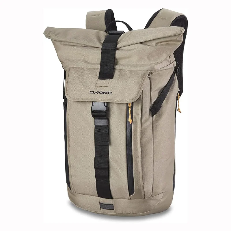 Camping hiking gear rush-Dakine Unisex Stone Ballistic 25L One Size Motive Rolltop Backpack - 10003881-STNBLSTC