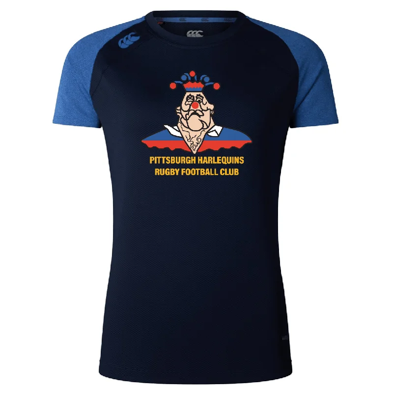 Camping hiking outdoor buzz-Pittsburgh Harlequins Rugby Women's Elite Training Tee by Canterbury