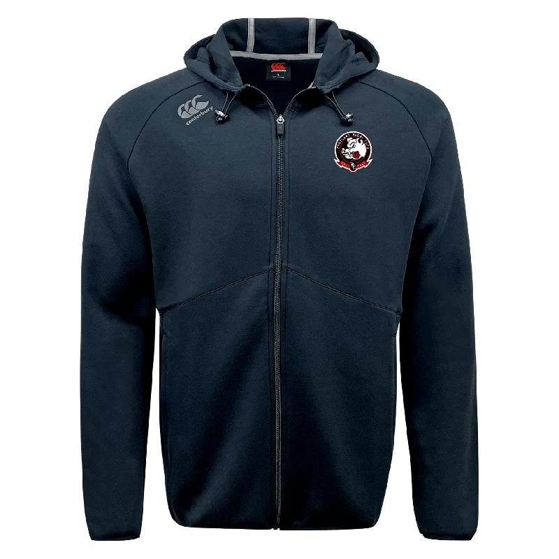 Camping hiking trail soul-Portland Rugby Tempo Vapodri Full-Zip Hoodie by Canterbury