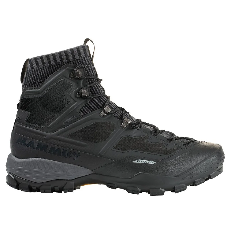 Camping hiking trail rain-Mammut Ducan Knit High GTX