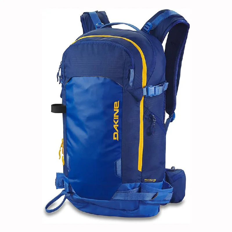 Camping hiking trail patch-Dakine Men's Deep Blue 32L One Size Poacher Backpack - 10003574-DEEPBLUE