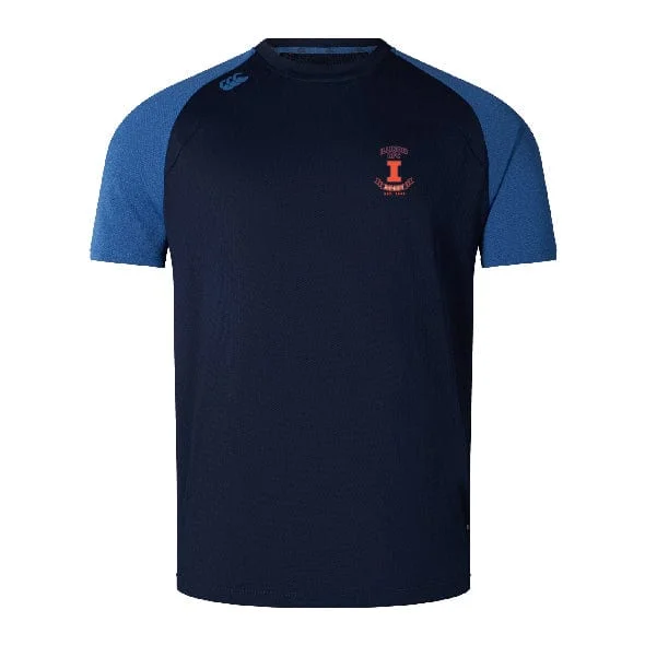 Camping hiking outdoor beat-Illinois RFC Elite Training Tee by Canterbury