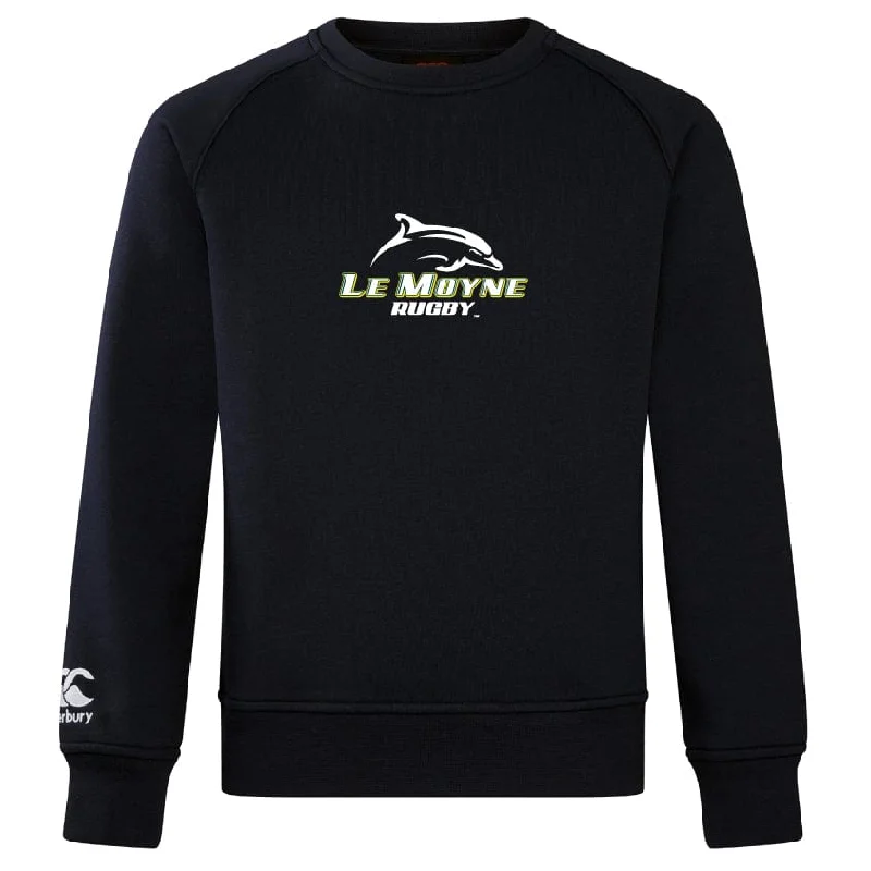 Camping hiking gear glow-Le Moyne College Club Crew Sweatshirt by Canterbury