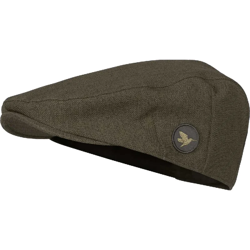 Camping hiking trail slope-Seeland Woodcock Advanced Flat Cap - Shaded Olive