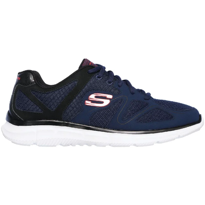 Camping hiking gear perks-Skechers Satisfaction Flash Point Mens Training Shoes - Navy