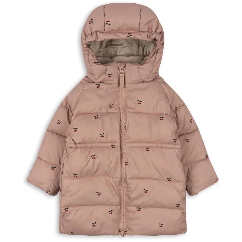 Camping hiking nature rush-Konges Sløjd Cherry Blush Nuka Long Jacket Grs