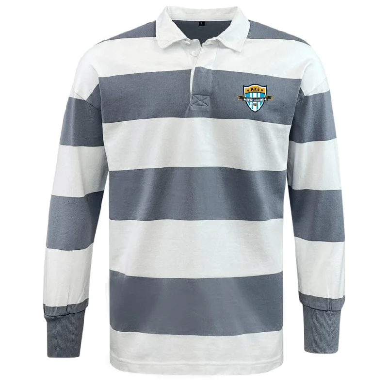 Camping hiking outdoor bloom-Milwaukee Beer Barons RFC Classic Long Sleeve Hooped Rugby Jersey