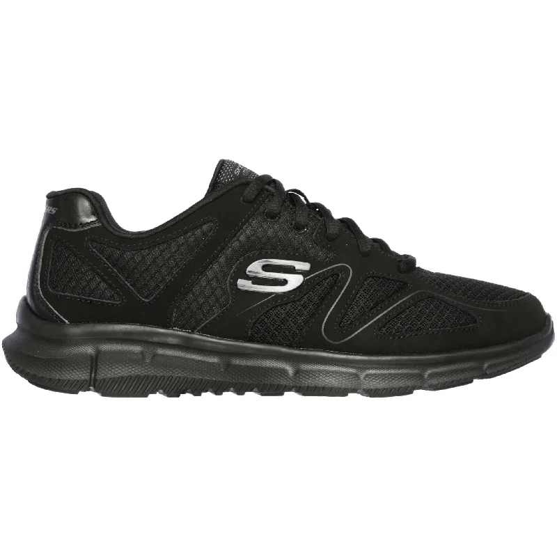 Camping hiking outdoor bloom-Skechers Satisfaction Flash Point Mens Training Shoes - Black