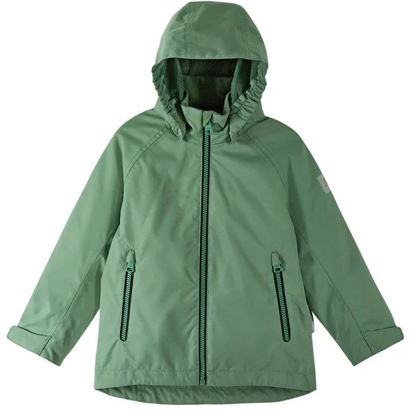 Camping hiking trail fresh-Reima Reimatec Jacket Soutu Green