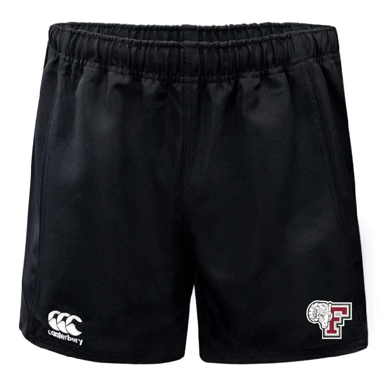 Camping hiking trail flashes-Fordham University Advantage Rugby Shorts by Canterbury