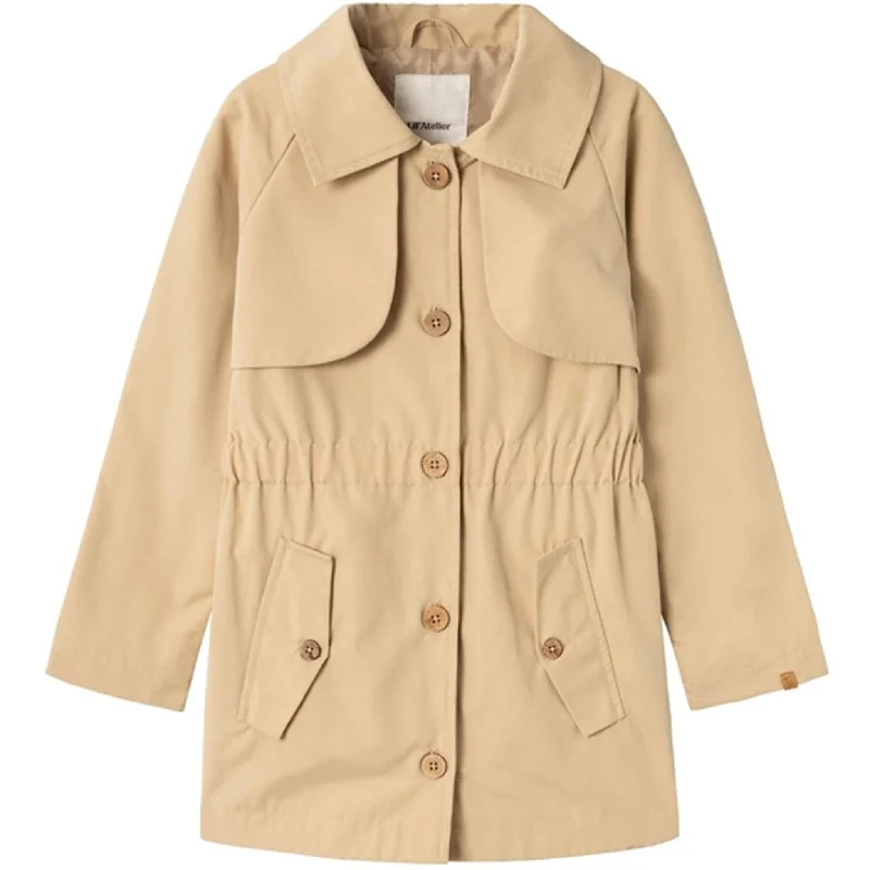 Camping hiking outdoor pulse-Lil'Atelier Warm Sand Lamadelin Trenchcoat