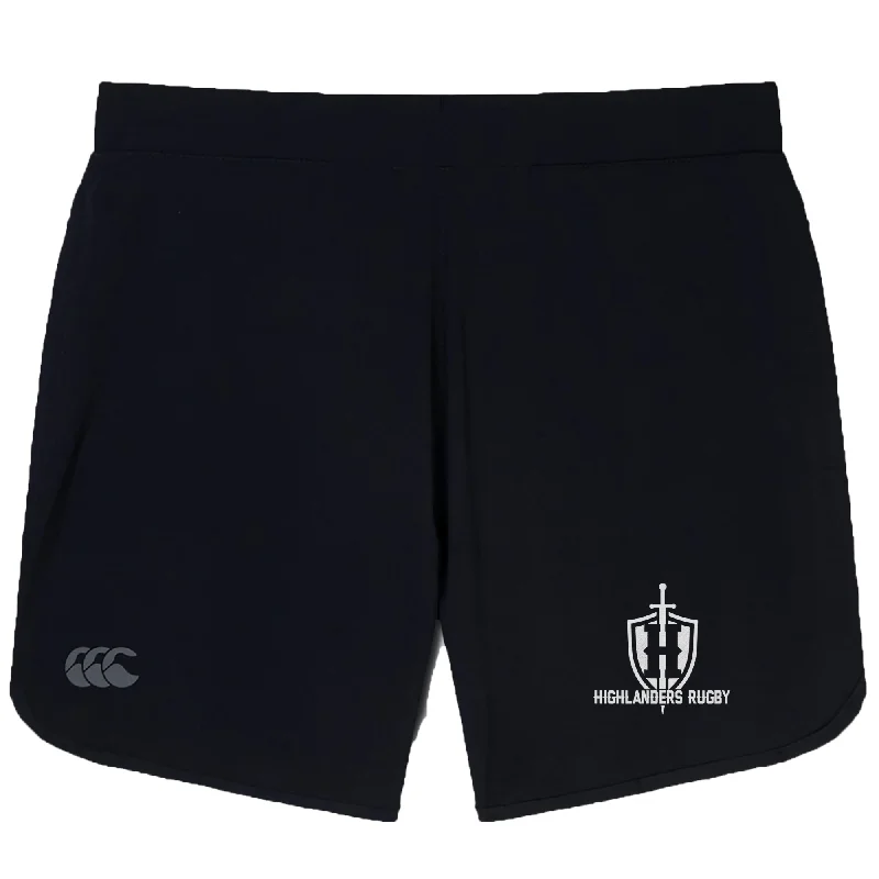 Camping hiking gear cheer-Highlanders Rugby NC Elite Woven Short by Canterbury