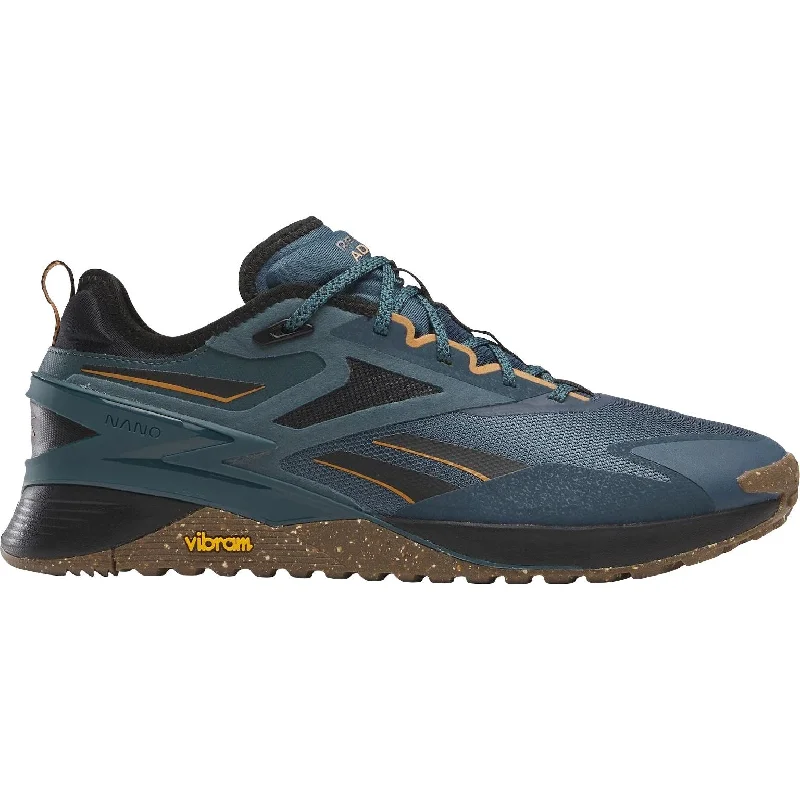 Camping hiking trail crest-Reebok Nano X3 Adventure Mens Training Shoes - Blue