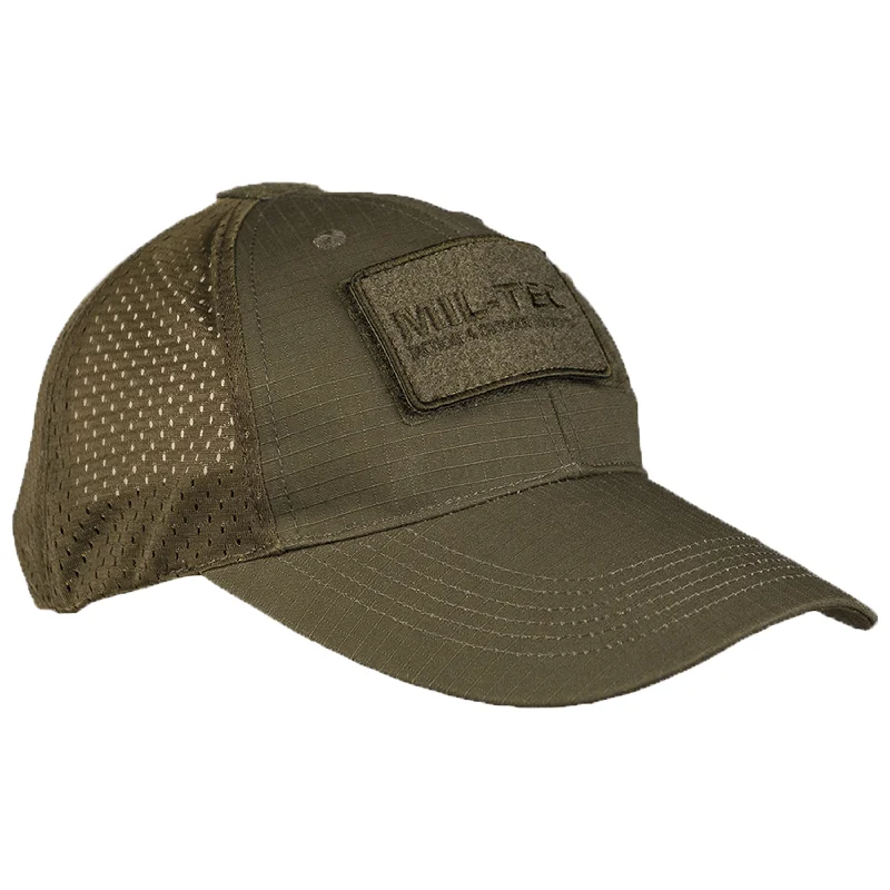 Camping hiking trail splash-Baseball Cap with Mesh