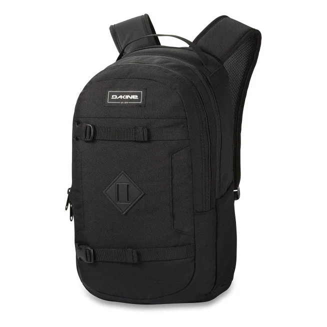 Camping hiking trail loose-Dakine Unisex Black 18L One Size Urbn Mission Pack Backpack - 10002604-BLACKII